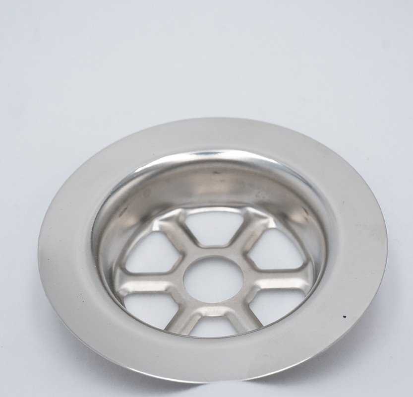 Miror Polish Sink Strainer Parts OD 70 Mm Stainless Steel 201 304 For Kitchen