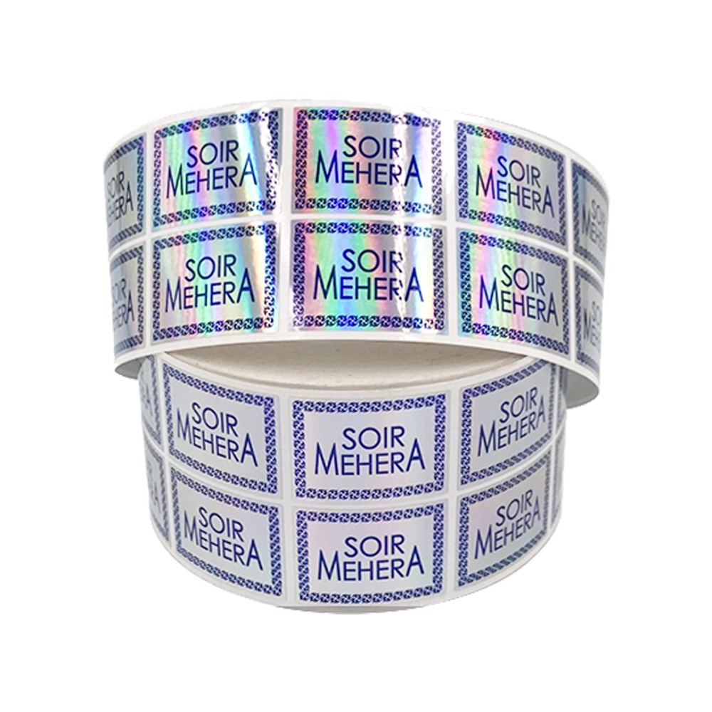 3d Void Security Label For Cartoon Tamper Evident Security Stickers