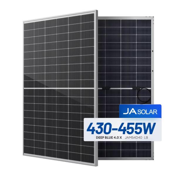 1762*1134*30mm JA Solar Panel 430-455W for Home Electricity on Terrace Roof