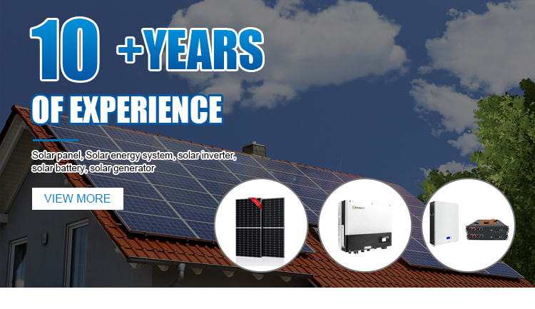Power Station Renewable Energy Solar Panel Photovoltaic Energy System