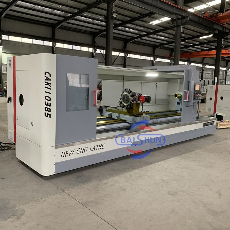 Cnc Lathe Spindle 400mm Swing Over Bed Flat Bed Lathe Cnc Desktop Torno