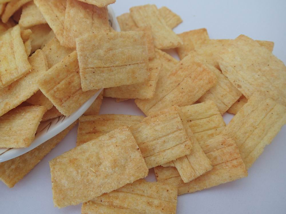 Japanese Steak And Barbecue Flavored Puffed Food Rice Cracker Snack BBQ Biscuits