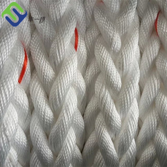 White 8 Strand Polyamide Nylon Ropes For Industrial At Best Price In China