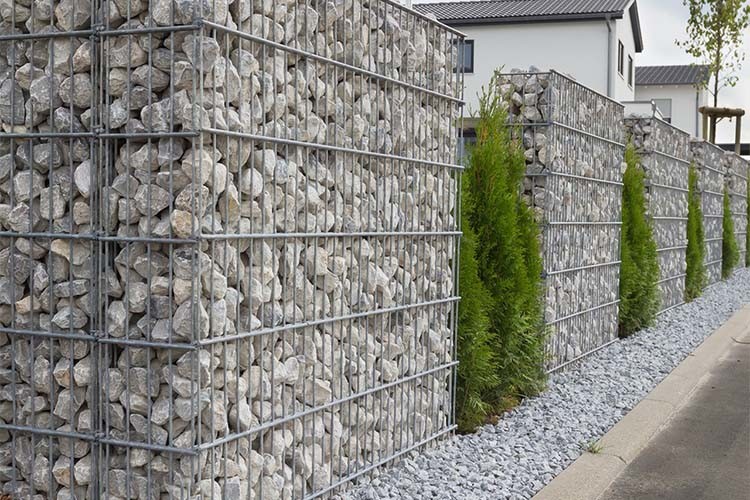 Economic Welded Mesh Gabion Basket Retaining Wall Gabion Cages 3 Years Warranty