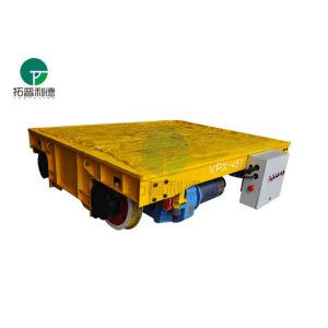 Electrical Heavy Pipe Handling Trolley On Rails