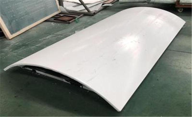 6.0mm Bending Aluminium Color Coated Sheet Width 1220mm Used In Subway