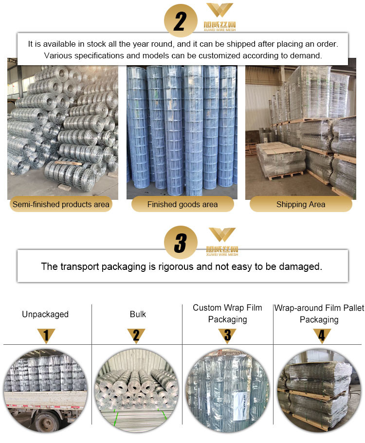 Hinge Joint Fence With Free Samples 50m-100m Length And 3ft - 8ft Height