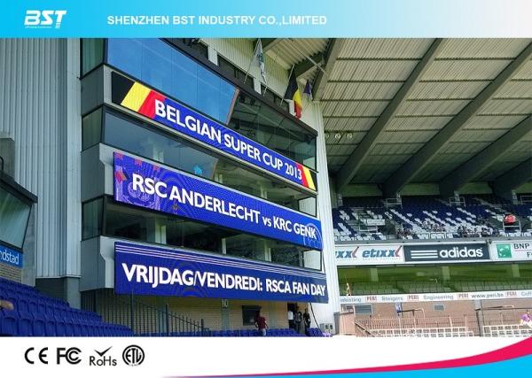 Largest Pitch 10mm Front Service Outdoor Full Color Led Display Cabinet 320mm X