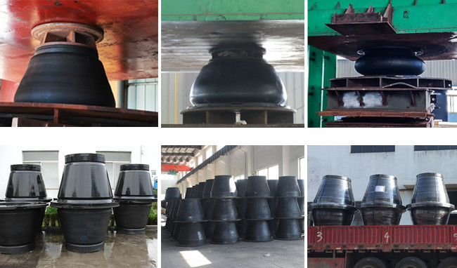 Industrial Cone Rubber Fenders 82 Shore A Marine Dock Fenders