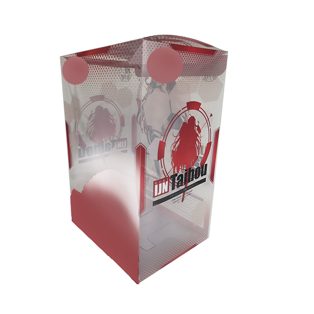 Custom Favor Square Boxes Clear PVC Plastic Boxes for Gift Transparent Packaging Box