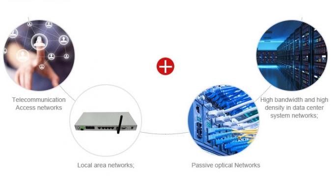 Multimode Duplex Simplex MTP MPO Patch Cord OM1 OM2 OM4