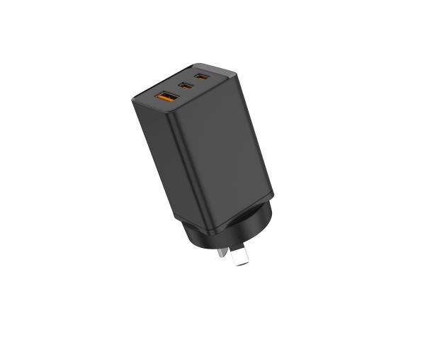 OEM GaN mobile phone chargers PD 65W Fast Charge Mobile Phone Charger 2 USB C
