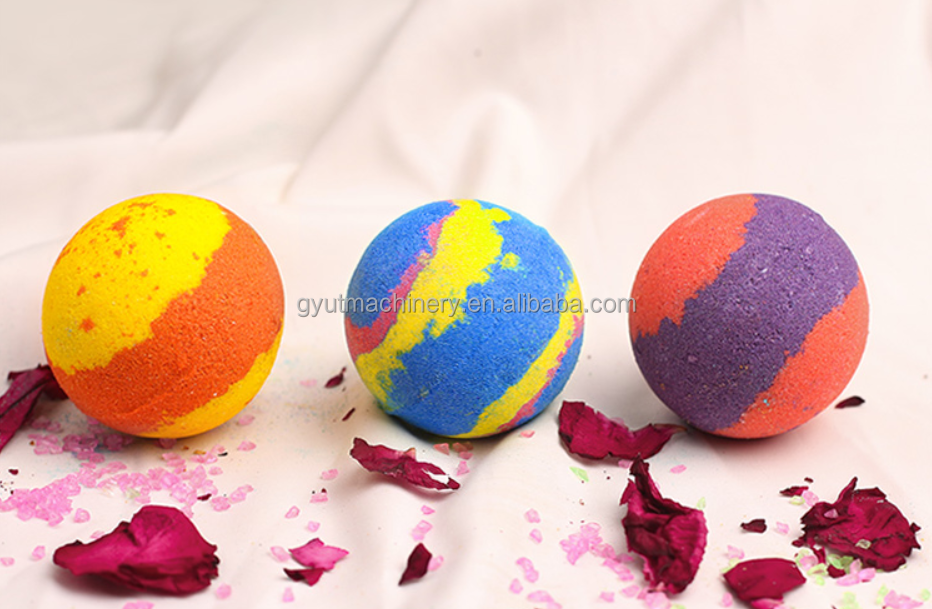 2024 Full Automatic Bath Bomb Salt Press Making Machine with Different Shapes in Russia