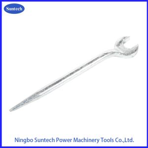 Open End Wrench With Sharp Tail For Fast Easy Power Line Construction