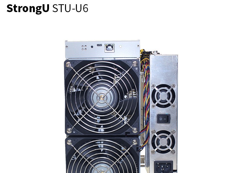 7.8kg Strong U6 DASH Miner Machine , 420G 2200w Asic Bit Miner Second Hand