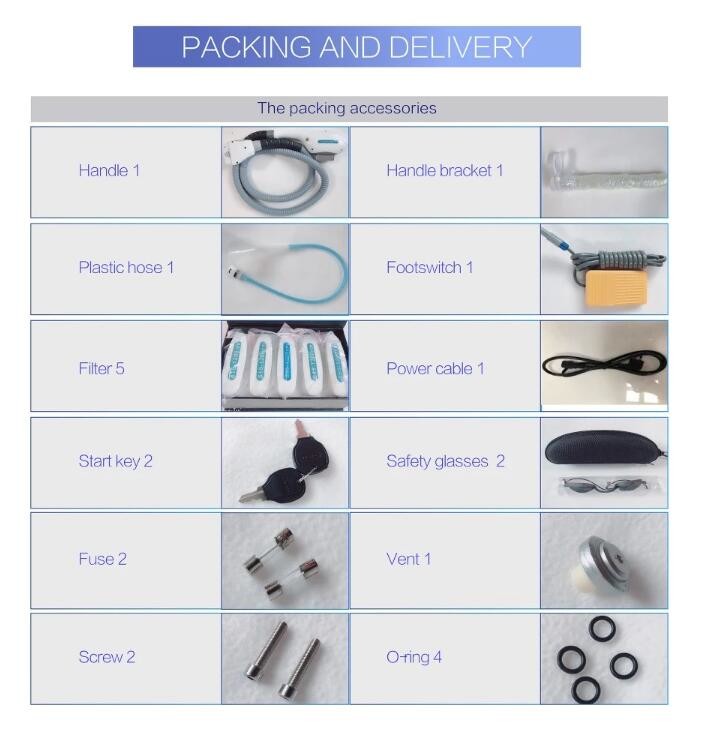 Skin Lifting Shr Laser Machine Permanent Hair Removal Machine Acne Treatment