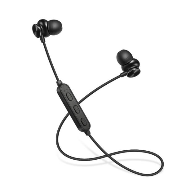 Binaural Wireless Bluetooth Headset Stereo Subwoofer Bluetooth Headset Metal