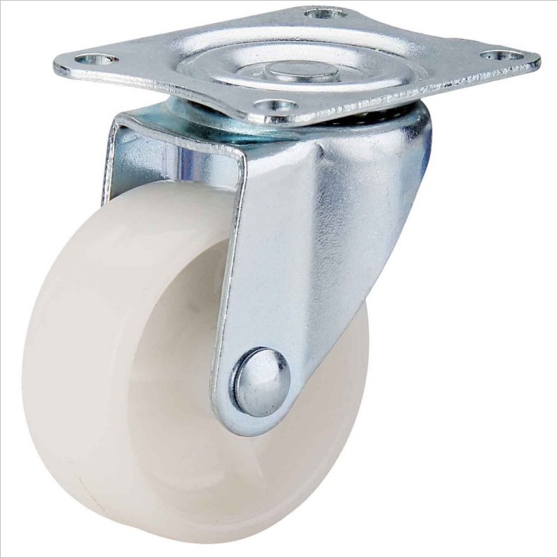 1.5 inch white PP caster