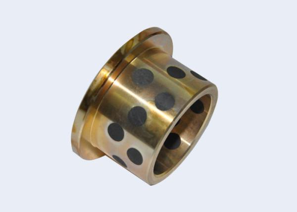 JFB Solid Lubricants Inlaid graphite self-lubricating Bearing Flange Sleeve