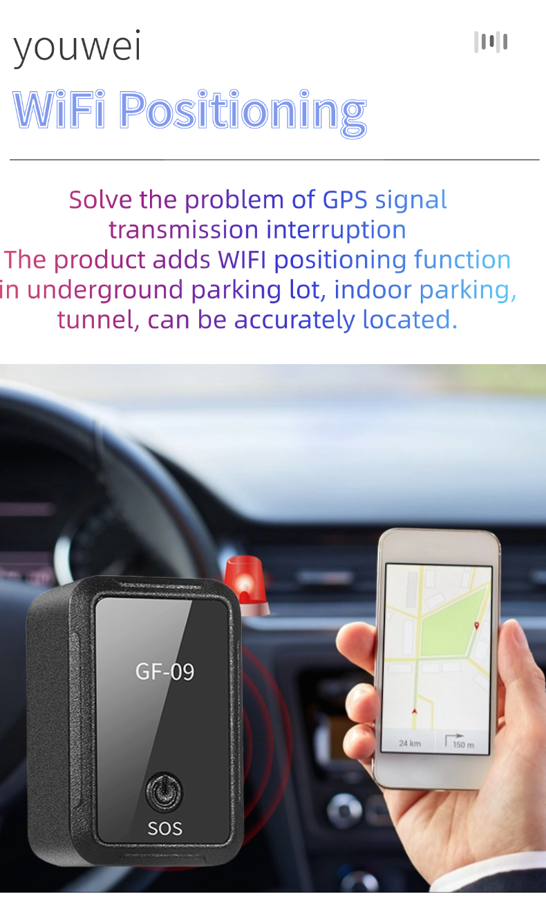 Strong magnetic Vehicle tracking Hottest Magnetic Mini GPS Tracker Device Vehicle GPS Portable tracking device GF22 for cars