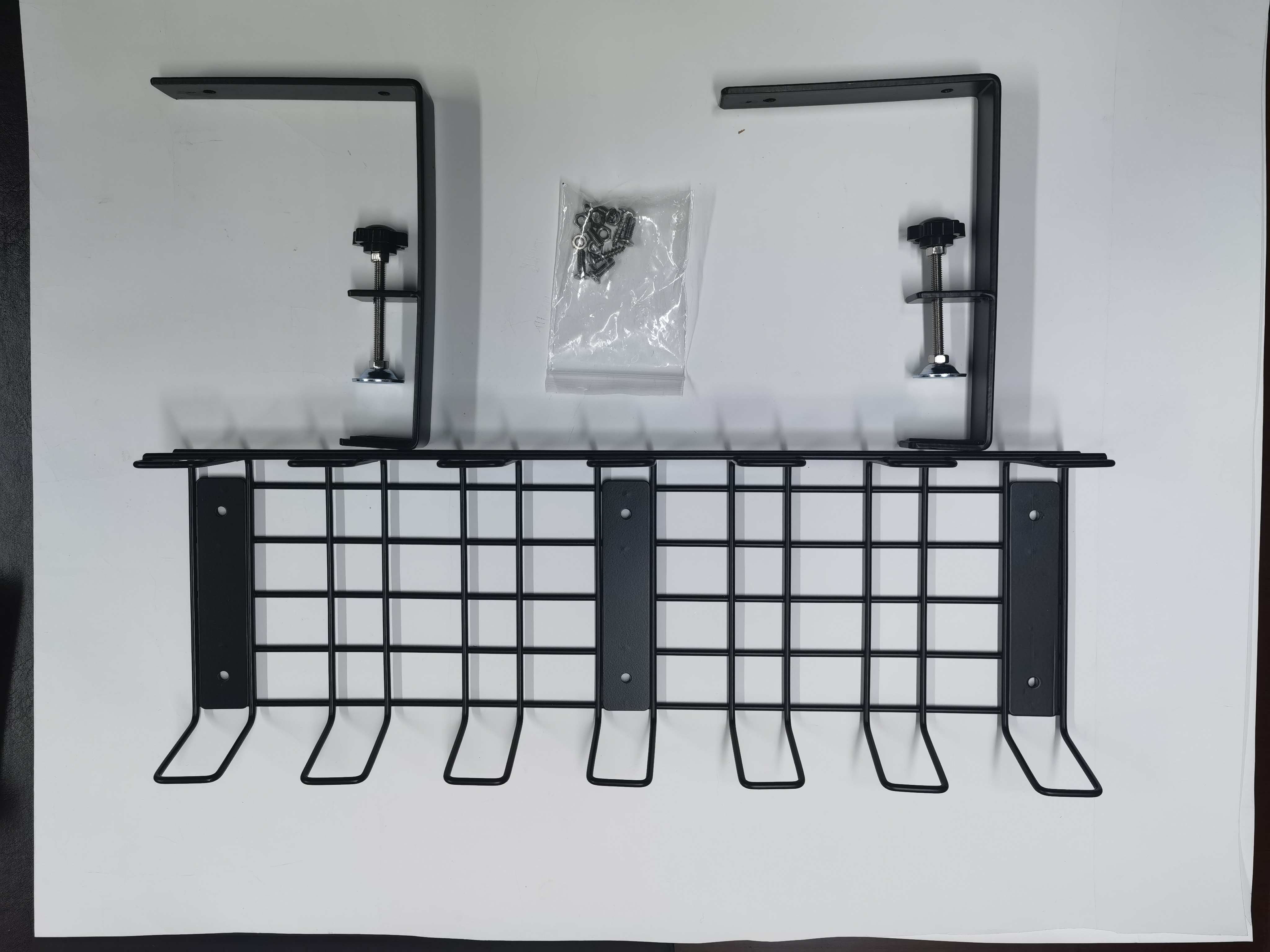Wire Management Tray for Under Desk Cable Organizer Fabric Type Cable Management Tray