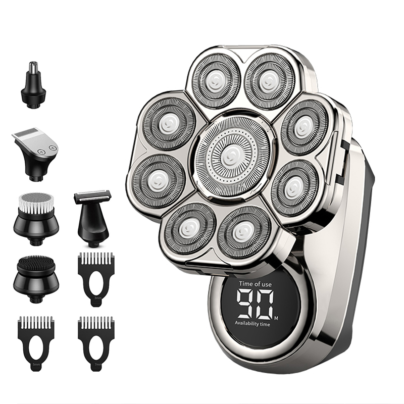 90 Mins Men Personal Care Products Head Electric Razor 9D Floating Head Shaver