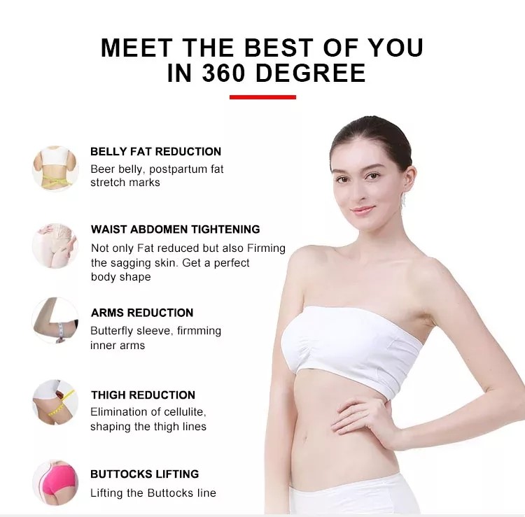 Advanced 5Mhz Rf Frequency Slimming Machine with 50r/min Roller Speed