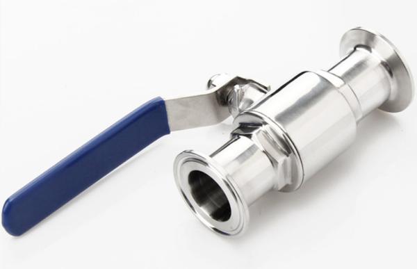 S/S 304 /316 Manual Tri Clamp Ball Valve , SS304 Two Way Stainless Steel Ball
