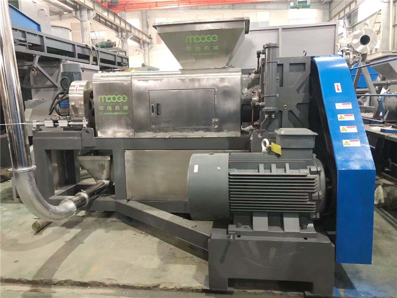 LDPE Plastic Bag Recycling Machine Woven Bag 200-1000kg/H Squeezing