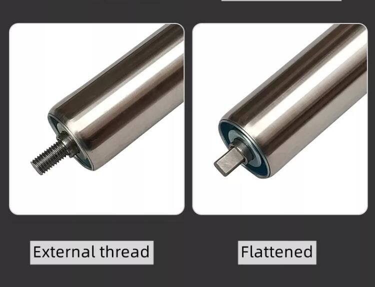 Unpowered Conveyor Belt Nylon Roller Line Accessories Stainless Steel
