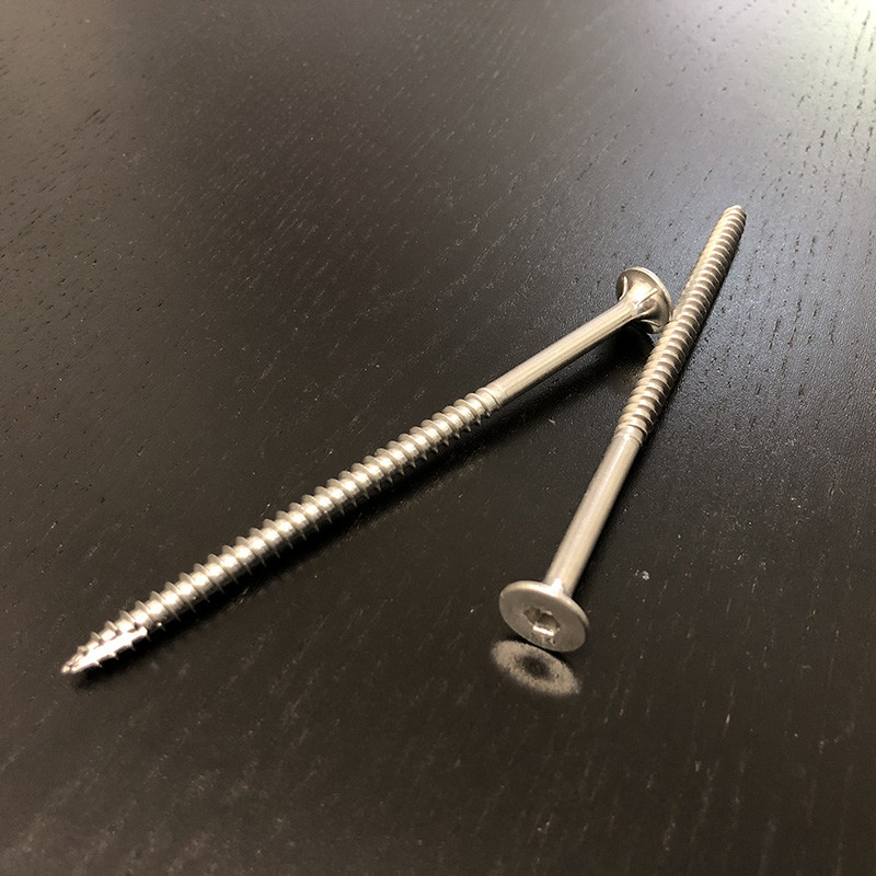 Bulge Batten Screws 14G x 125mm G304 Stainless Steel Screws T17