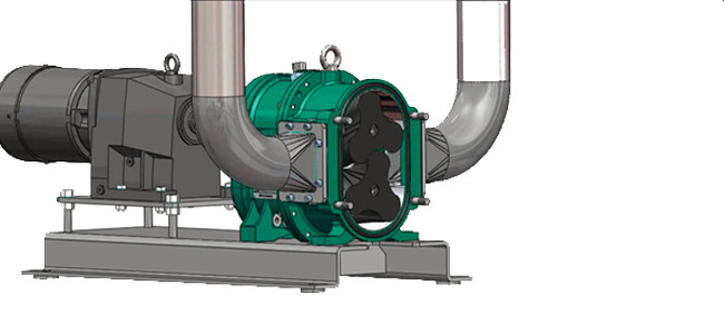 2-8 Bar Industrial Food Waste Pumps Self Priming Pressure Resistant