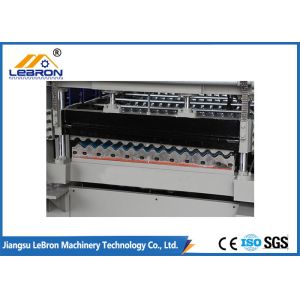 Floor Deck Corrugated Sheet Roll Forming Machine Quenched Fully Automatic