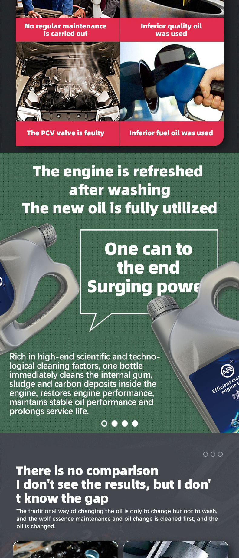 Cleaner and More Engine with Ora Engine Oil System Cleaner Three Years Expiration Date
