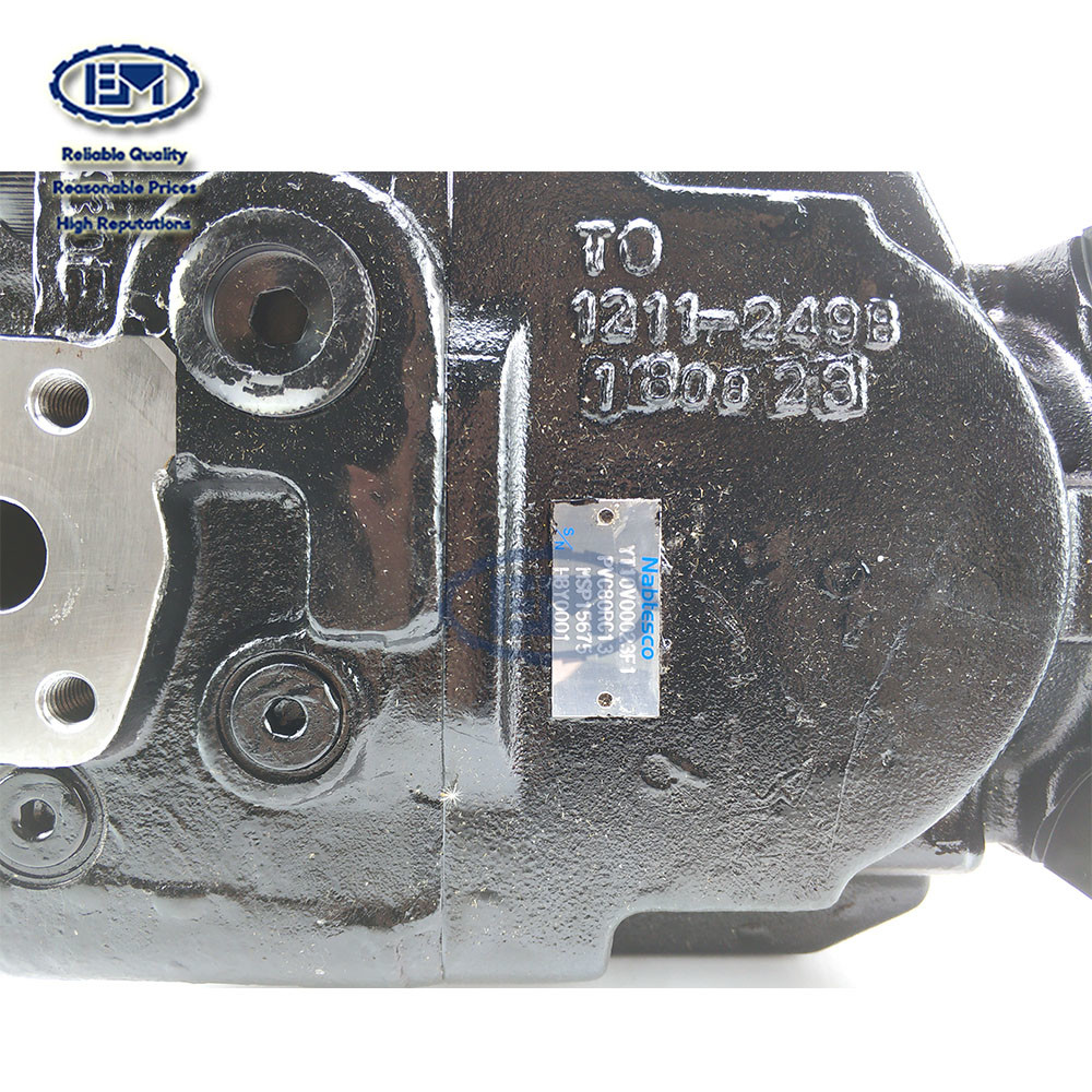KOBELCO SK75-8 Hydraulic Pump Assembly PVC80RC13 YT10V00023F1 YT10V00016F1