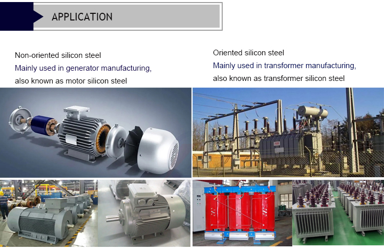 Technique Cold Rolled Non-oriented Electrical Silicon Steel Coil/Strip/Sheet for Relay and Transformer Electrical Products