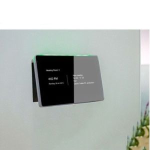 Customized LED/NFC/RS485 Meeting Room Display 7 Inch Android Rooted Wall Mount