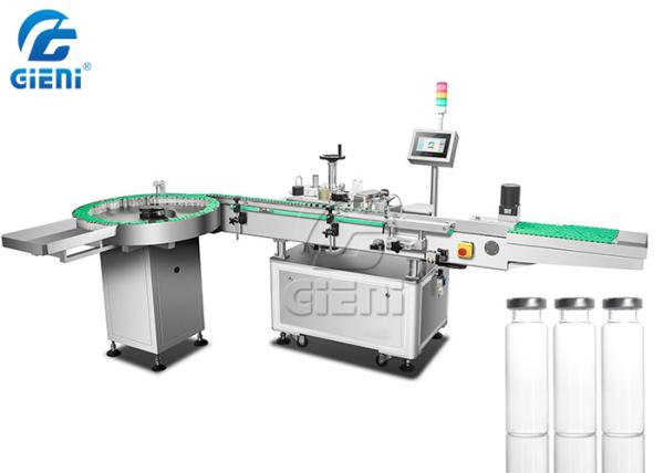 200BPM Automatic Bottle Labeler Positioning 220V 50Hz Round Bottle Sticker