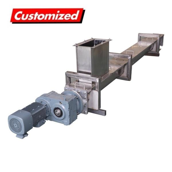Customized Food Grade Stainless Steel Spiral Conveyor for Smooth Material