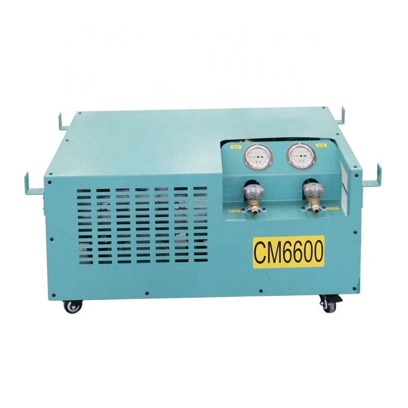 ac refrigerant recovery vapor pump explosion proof ISO tank recovery charging machine gas charging equipment