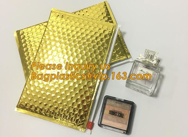 Custom Bubble Zip lockkk Packaging Bag Slider Padded Bag,Anti Shock Plastic PE Material Mailer Zip Lock Padded Bag /Slider