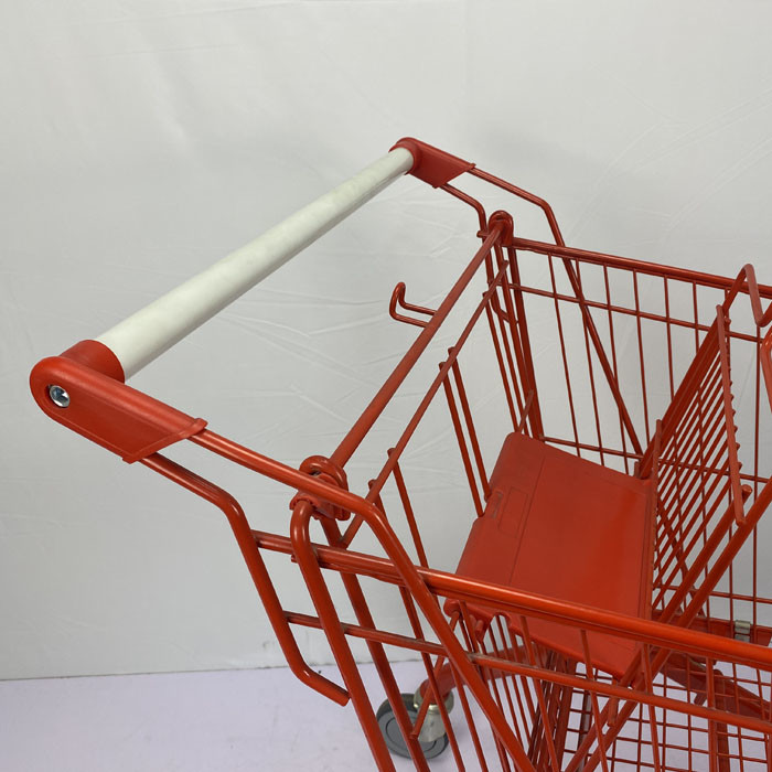 European 180L Basket Grocery Shopping Trolley For Large Supermarkets