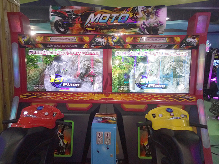 42 Inch Manx Tt Moto Racing Game Machine