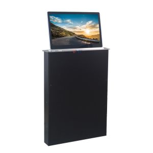 15.6 inch FHD screen computer desk lcd monitor lift with backside mini name