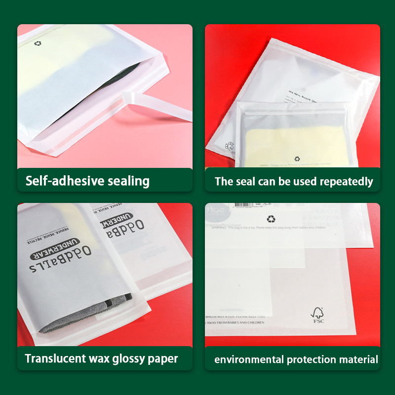 FSC Certified Glassine Bags Where Fashion Meets Sustainability