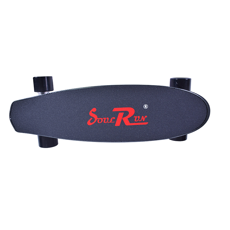 15KMH Portable Electric Skateboard , Diy Electric Longboard Kit Dual Belt Motor
