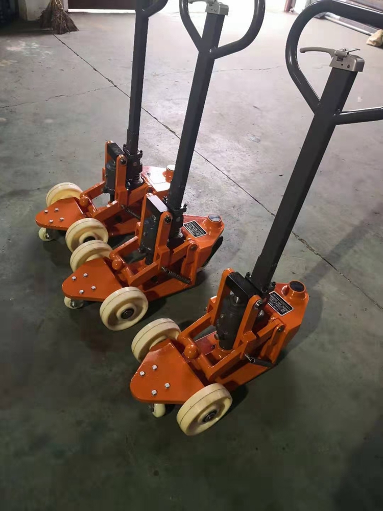 Hyd Pallet Type Warp Beam Trolley Platform High Utilization Electric