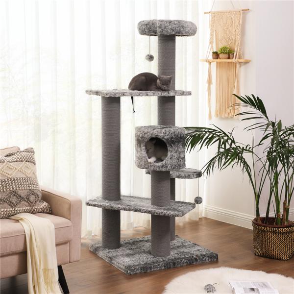High End Cool Cat Climbing Tree , Luxury Cat Furniture Durable Environmental