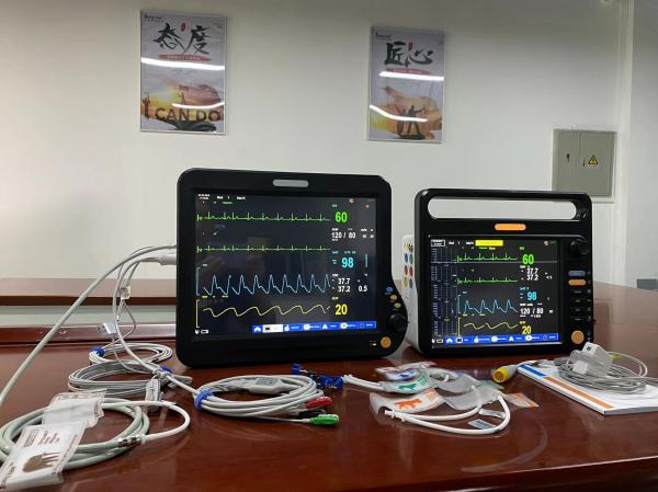 Medical Veterinary Multiparameter Monitor Portable For Cats Dog Animal