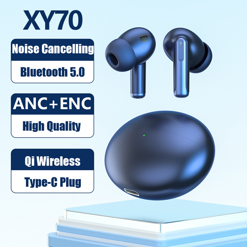 True Wireless Bluetooth Earphone HiFi Stereo In Ear Headphone ENC ANC Call Noise Reduction